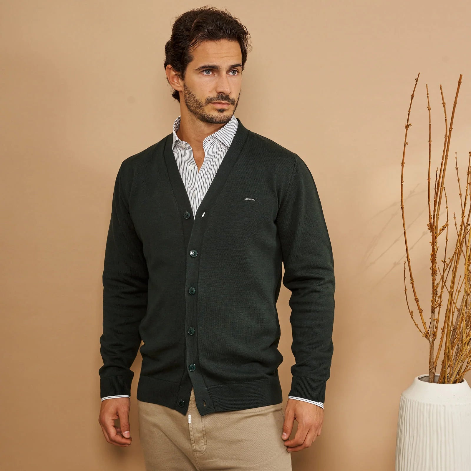 Cardigan botões Zolf