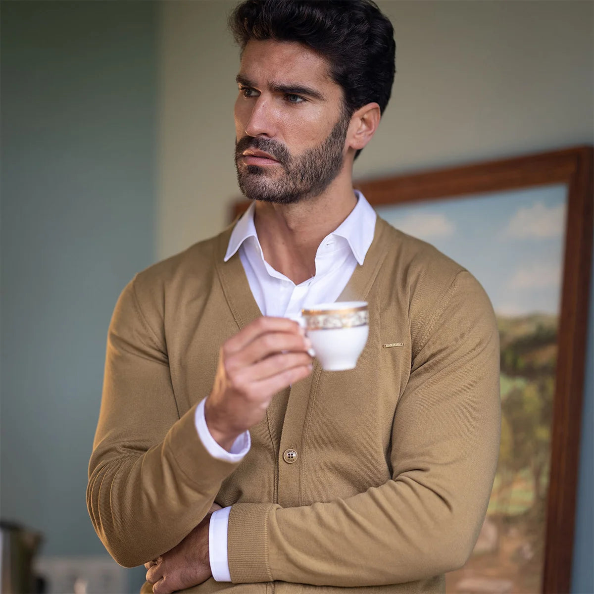Cardigan botões Zolf