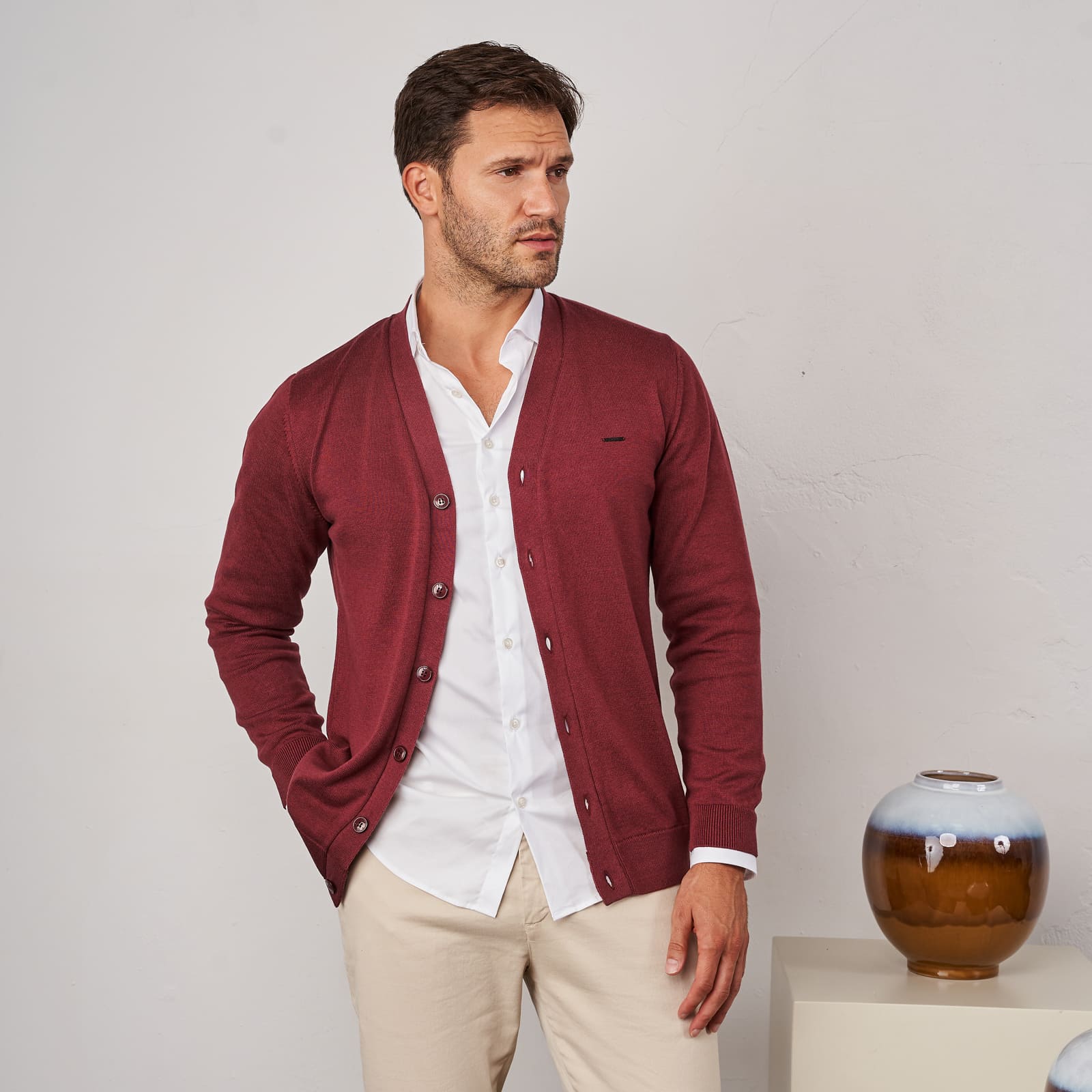 Cardigan botões Zolf