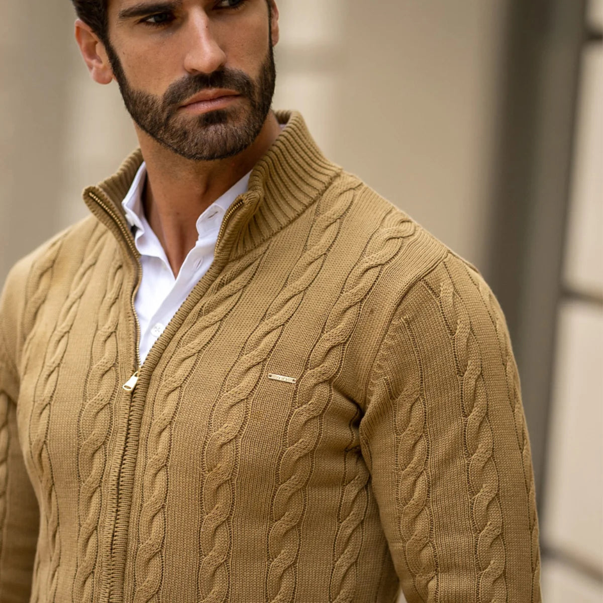 Cardigan trança Zolf