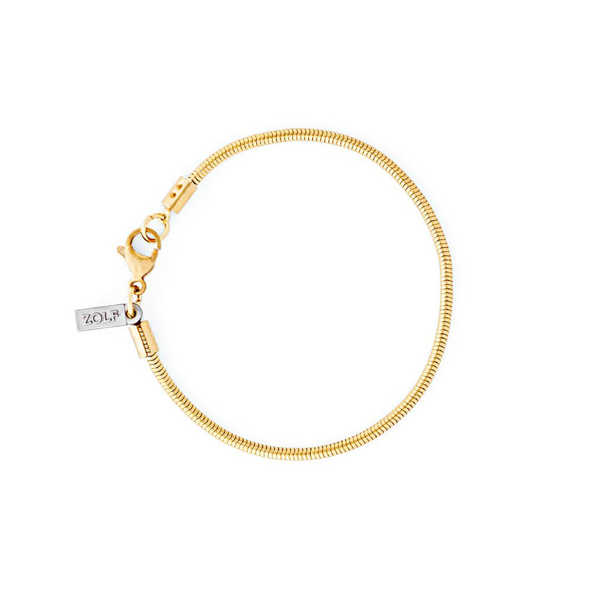 Pulseira Masculina de Corrente Fina Zolf