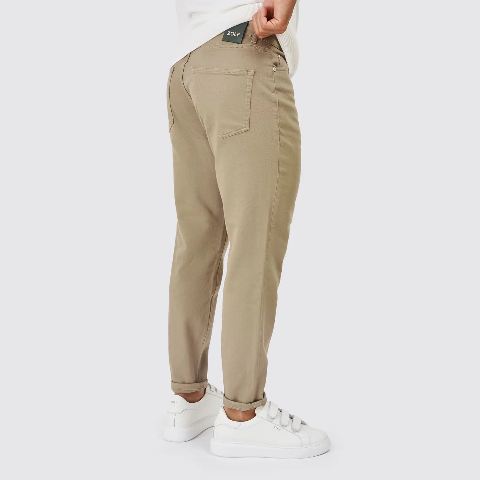 Calça ringue tapered Zolf