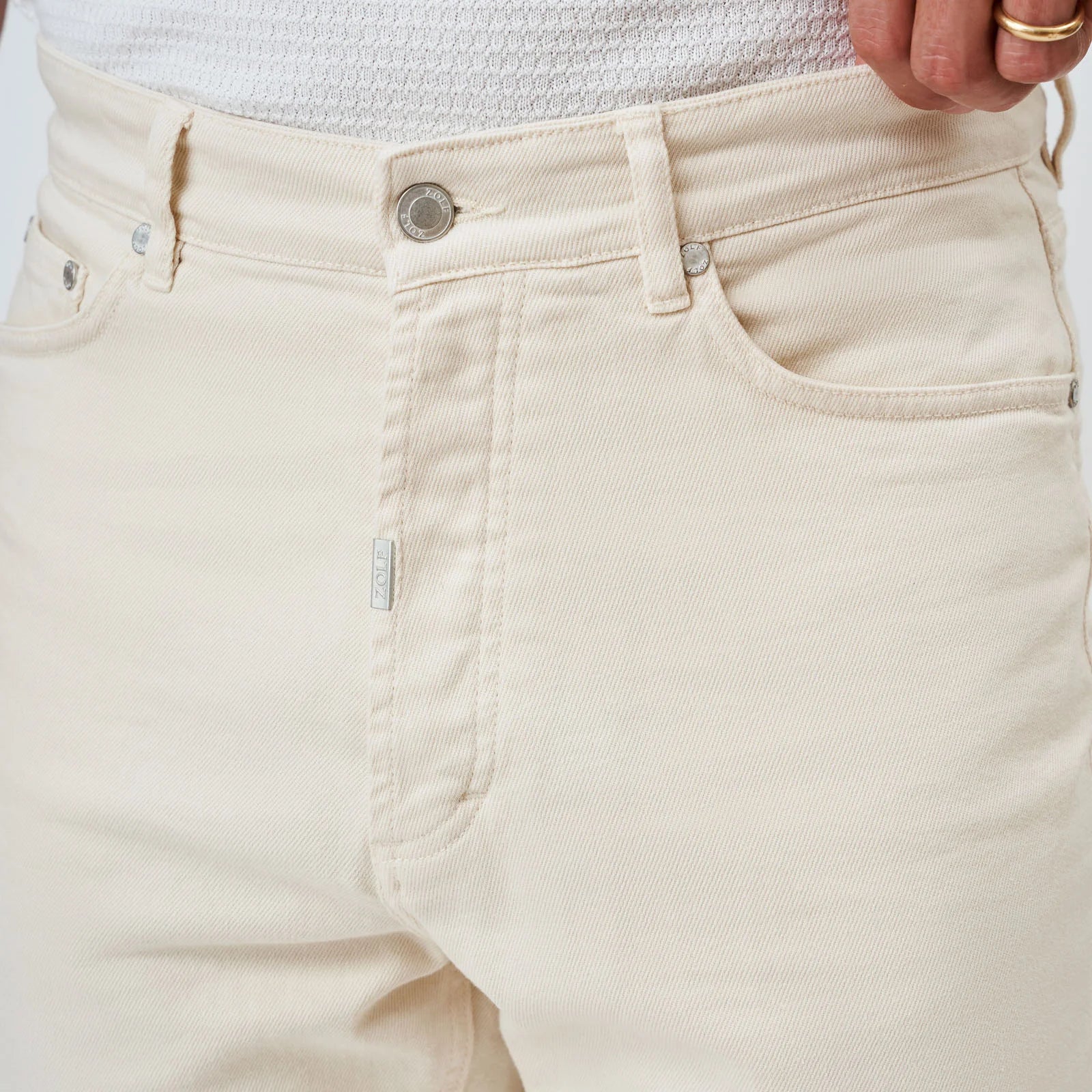 Calça ringue tapered Zolf