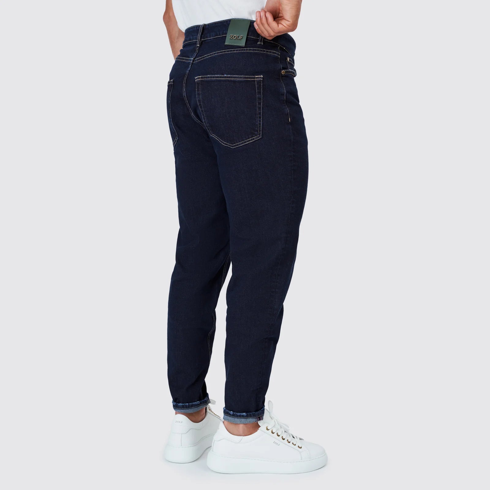 Denim escura tapered Zolf