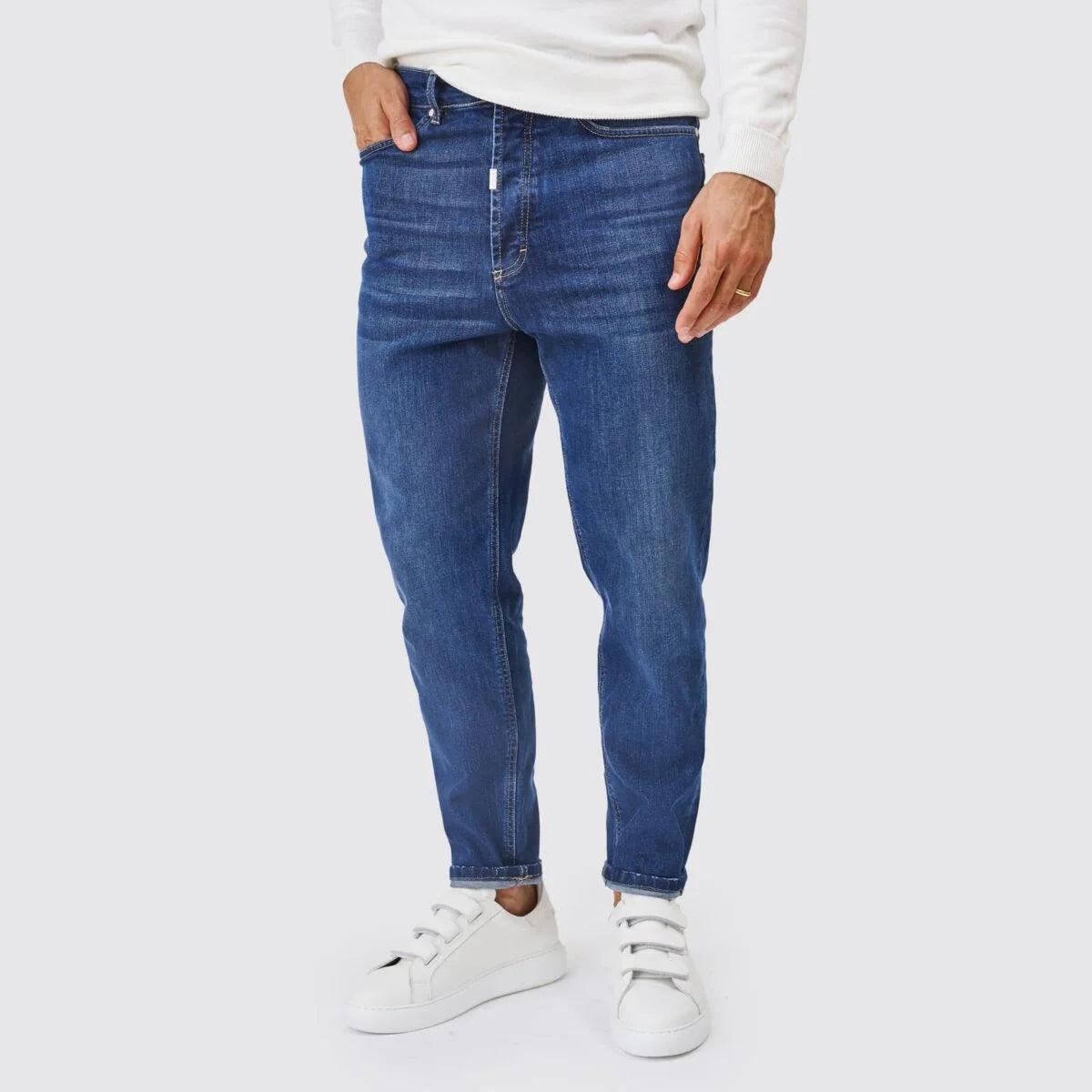 Denim super stone tapered Zolf