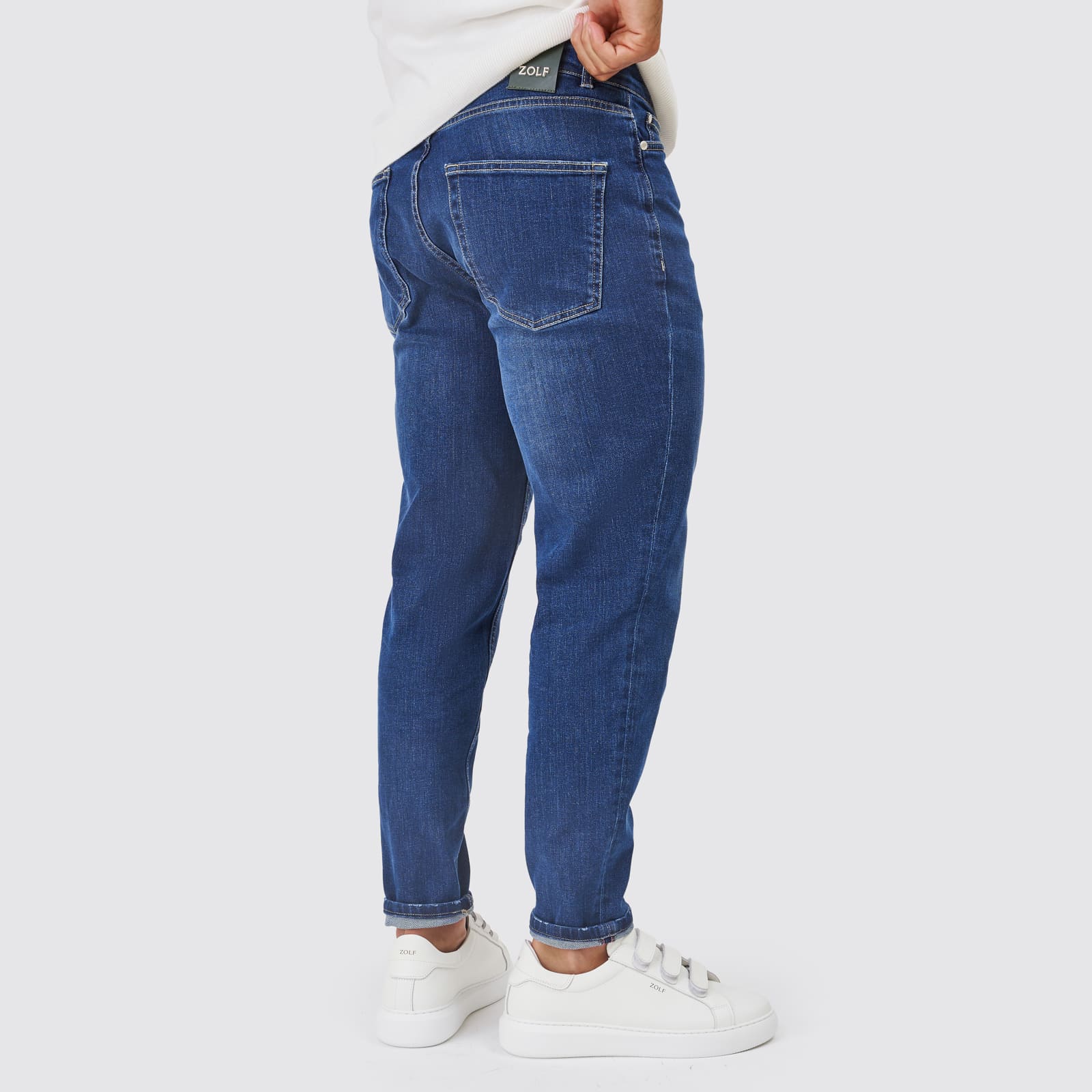 Denim super stone tapered Zolf