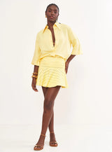 Linen Blend Loose Shirt Colcci