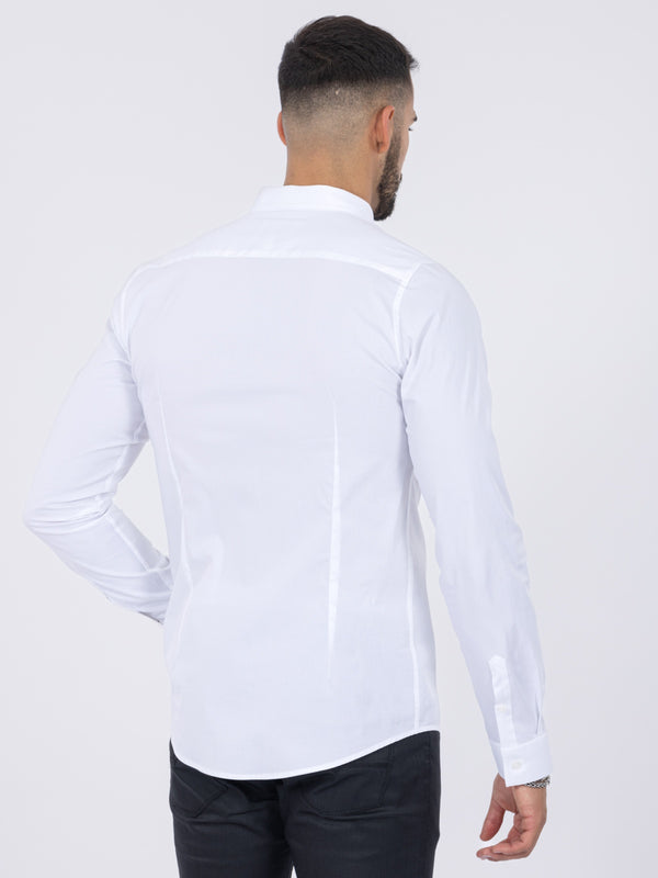 White Stretch Shirt SMK