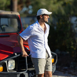 Short Sleeve Linen Shirt Zolf