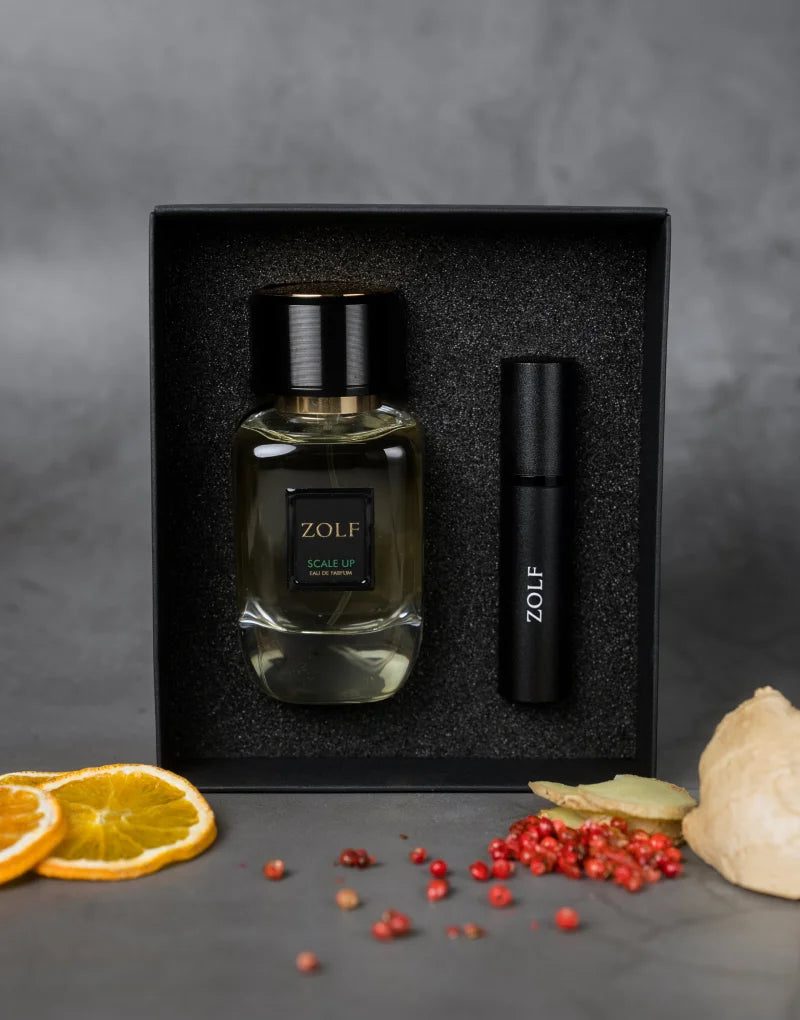 SCALE UP Eau de Parfum Set for Men Zolf