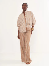 Joana Pinstripe Trousers Colcci