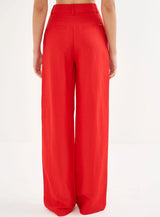 Calça Alfaiataria em Linho Colcci