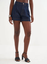 Shorts Jeans Alfaiataria Joana Colcci