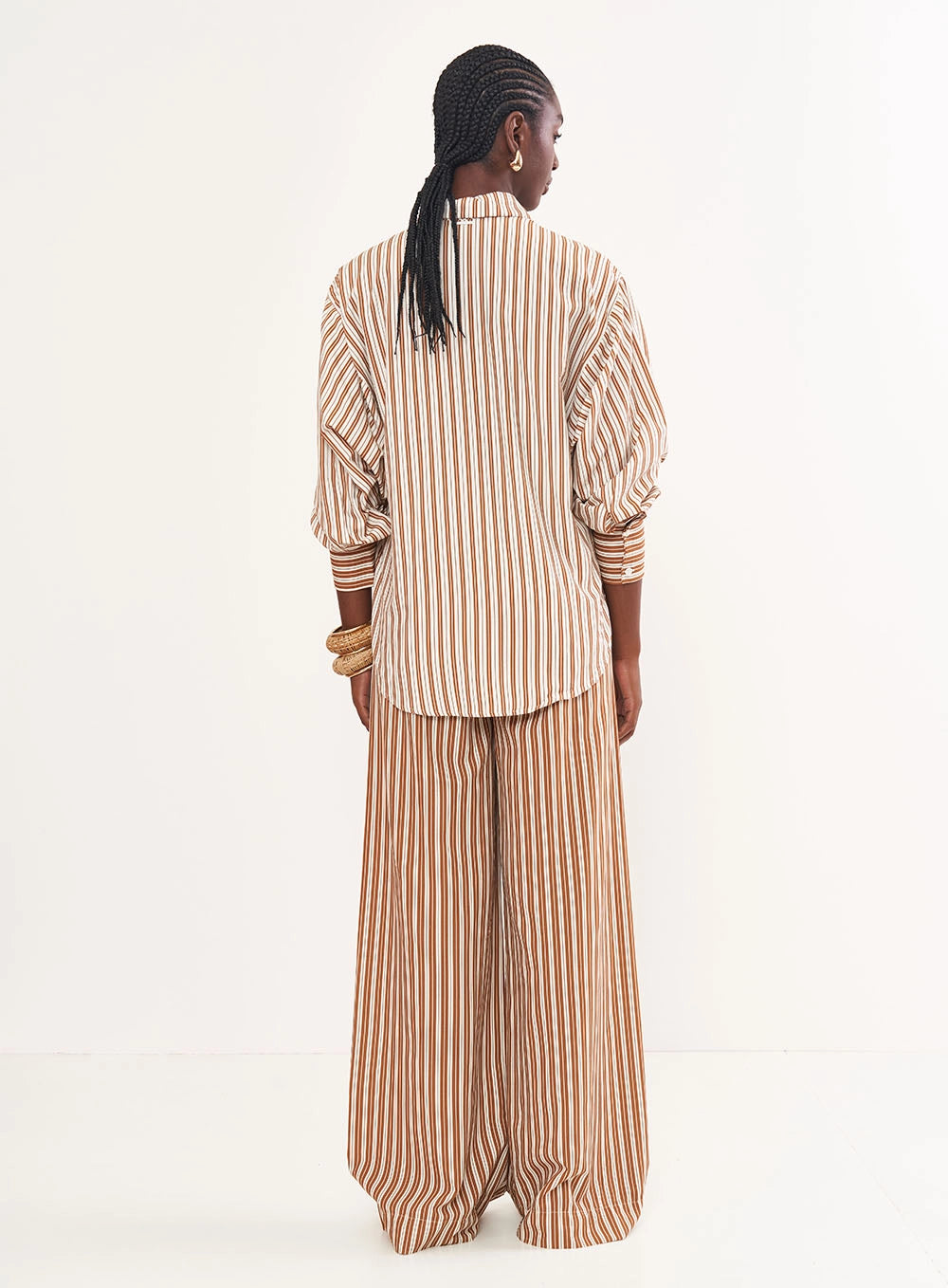 Oversized Pinstripe Shirt Colcci