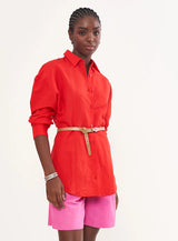 Linen Long Sleeve Shirt Colcci