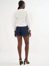 Puff Sleeve Tailored Shirt Colcci