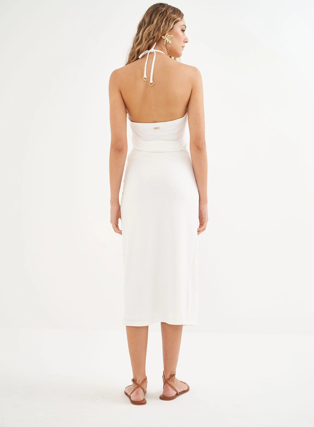 Riviera Halter Neck Top Colcci