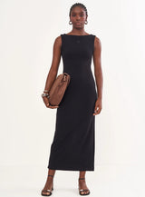 Midi Back-Neckline Dress Colcci