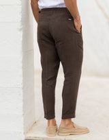 Linen Buckle Trousers Zolf