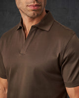 SCALE UP Mercerized Cotton Polo Shirt Zolf