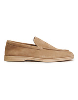 Classic Leather Beige Loafers Zolf