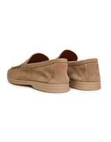 Classic Leather Beige Loafers Zolf