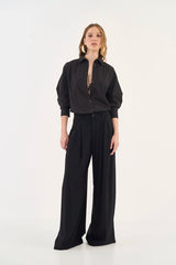 Joana Tailored Wide-Leg Trousers Colcci