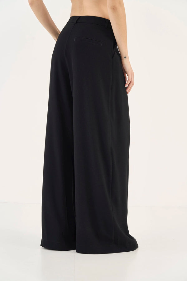 Joana Tailored Wide-Leg Trousers Colcci