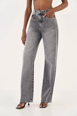 Jeggings Juliette com Aplicação de Strass e Perna Larga Colcci