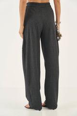 Pinstripe Tailored Balloon Trousers Colcci