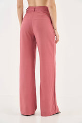 Wide-Leg Tailored Viscose Trousers Colcci