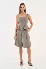 Top Peplum em A Colcci