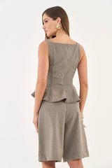 Top Peplum em A Colcci