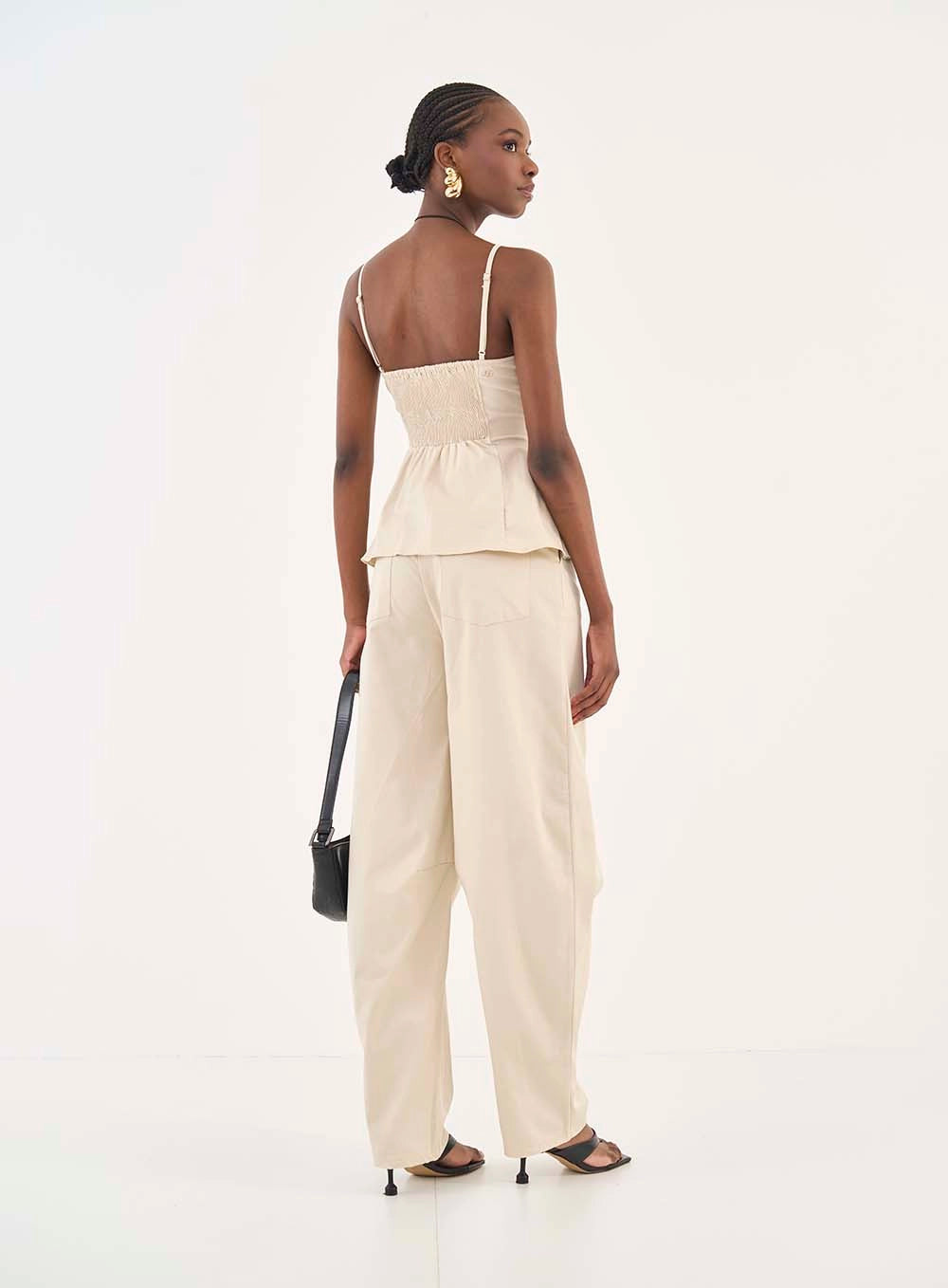 Slim Ruffle-Hem Top Colcci