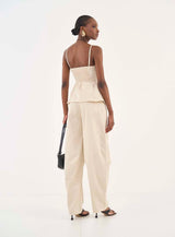 Slim Ruffle-Hem Top Colcci