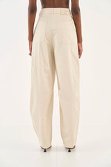 Tailored Barrel-Leg Trousers Colcci