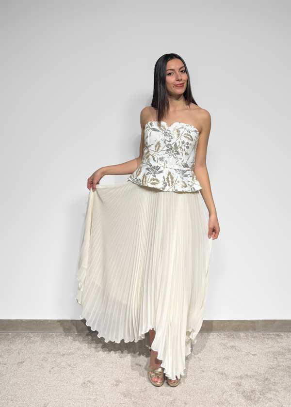 Vestido plissado Carla Ruiz