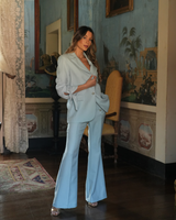 High-Waisted Flare Trousers Sahoco
