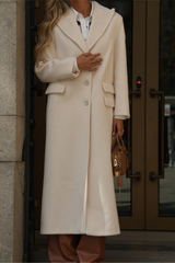 Sahoco Long Coat in Premium Wool Sahoco