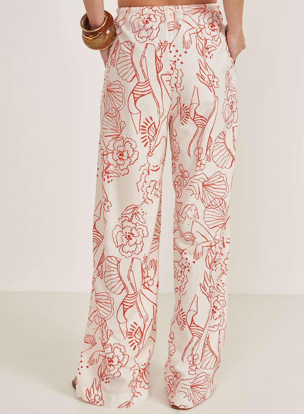 Jade Printed Trousers Colcci