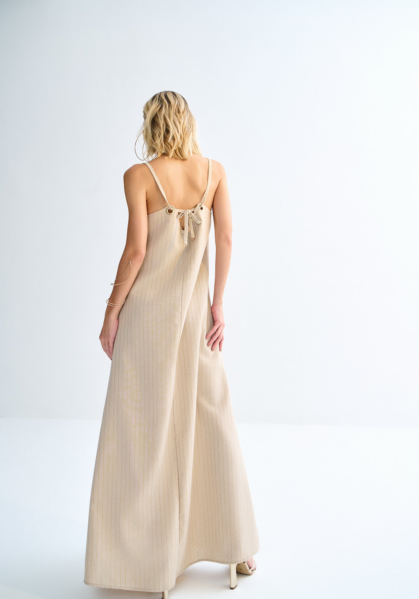 Vestido Longo em Linho Lez a Lez