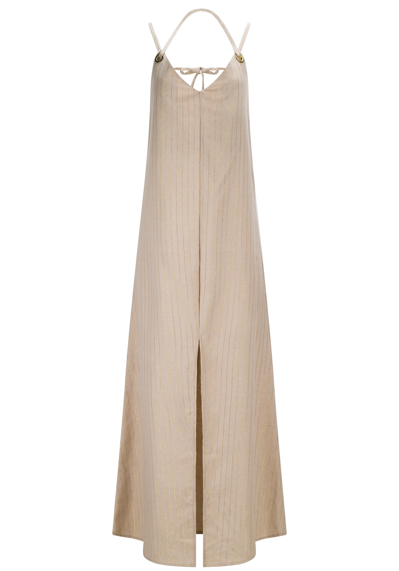 Vestido Longo em Linho Lez a Lez