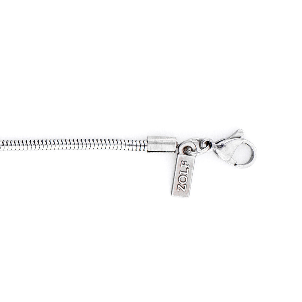 Pulseira Masculina de Corrente Fina Zolf