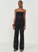 Strapless Lace Top Colcci