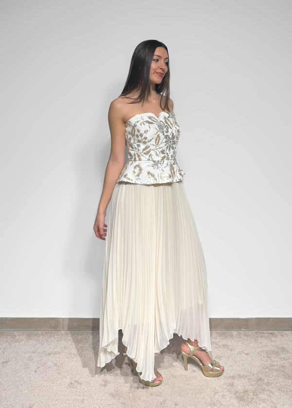 Vestido plissado Carla Ruiz