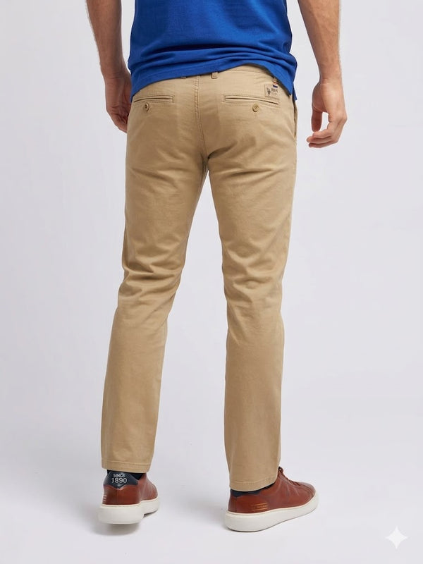 Men's Straight Fit Twill Chino Pants U.S. Polo Assn.