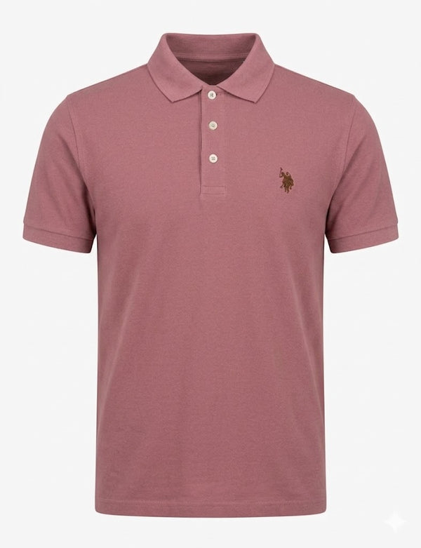 Solid Interlock Polo Shirt U.S. Polo Assn.