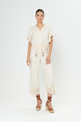Blusa com bordado Arggido