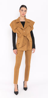 Skinny Suede Leggings Arggido