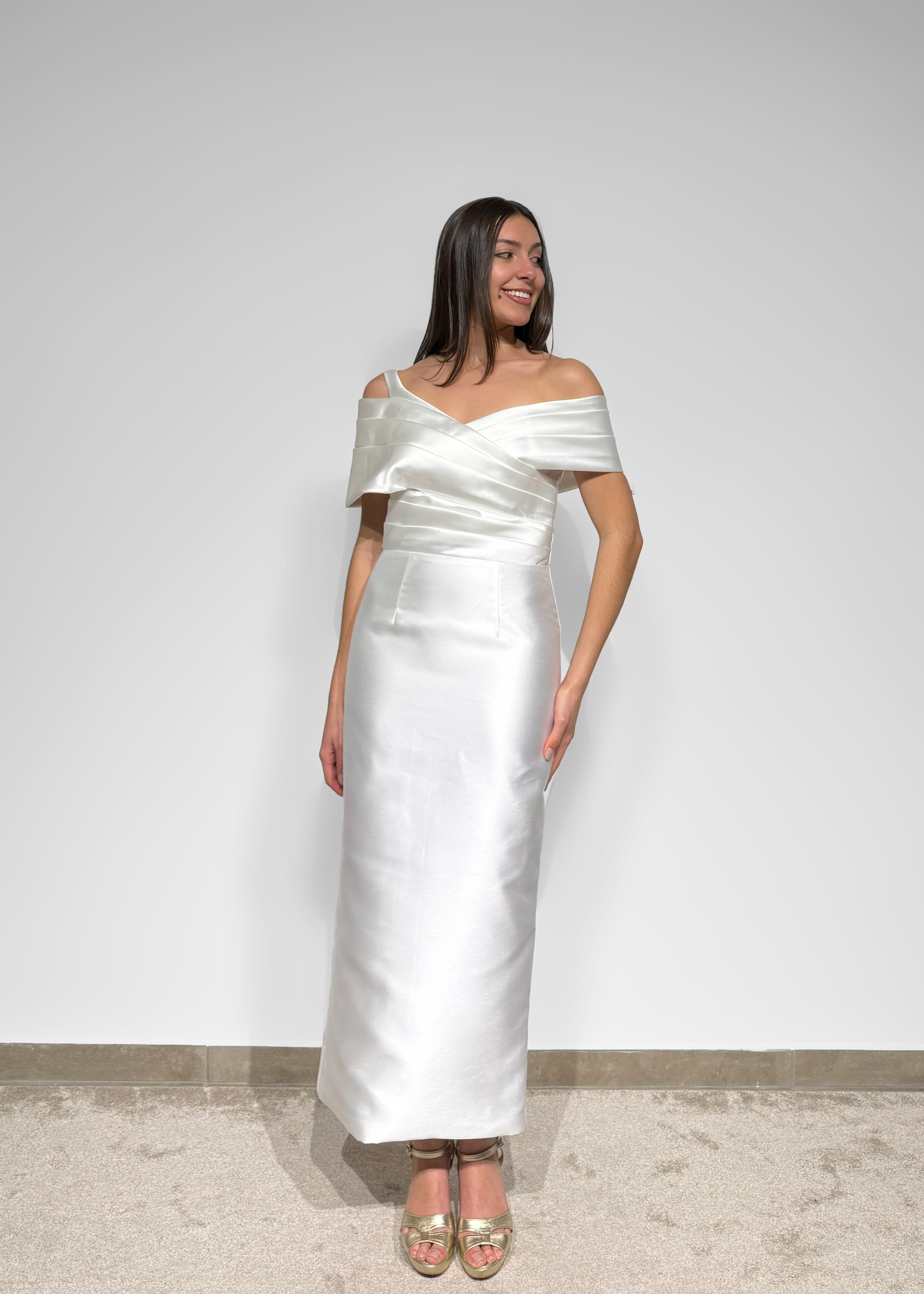 Vestido midi justo Carla Ruiz
